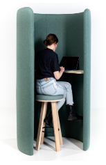 Green Telephone Booth