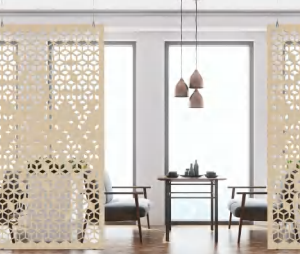Carved Partition